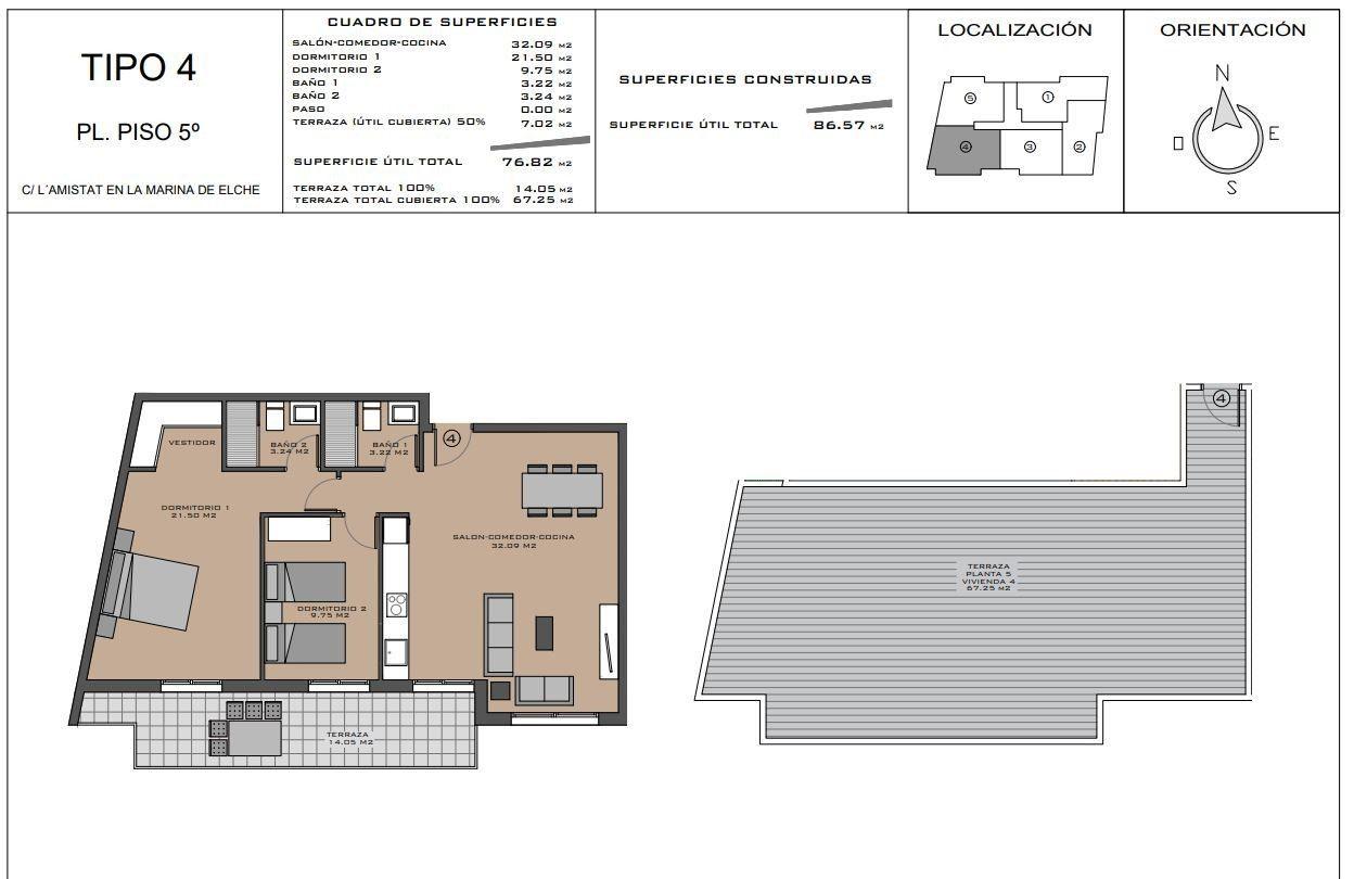 Apartamento en Venta en Elche