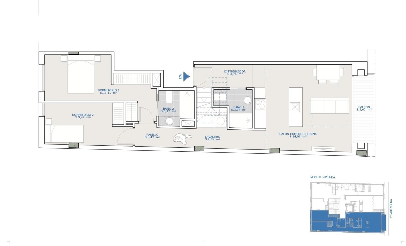 Apartamento en Venta en Mazarrón