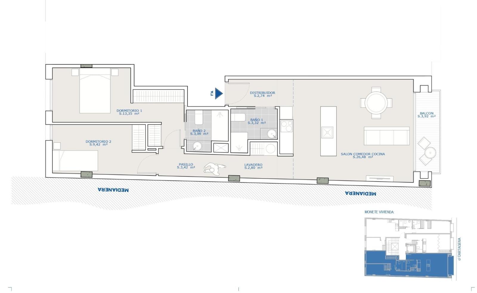 Apartamento en Venta en Mazarrón