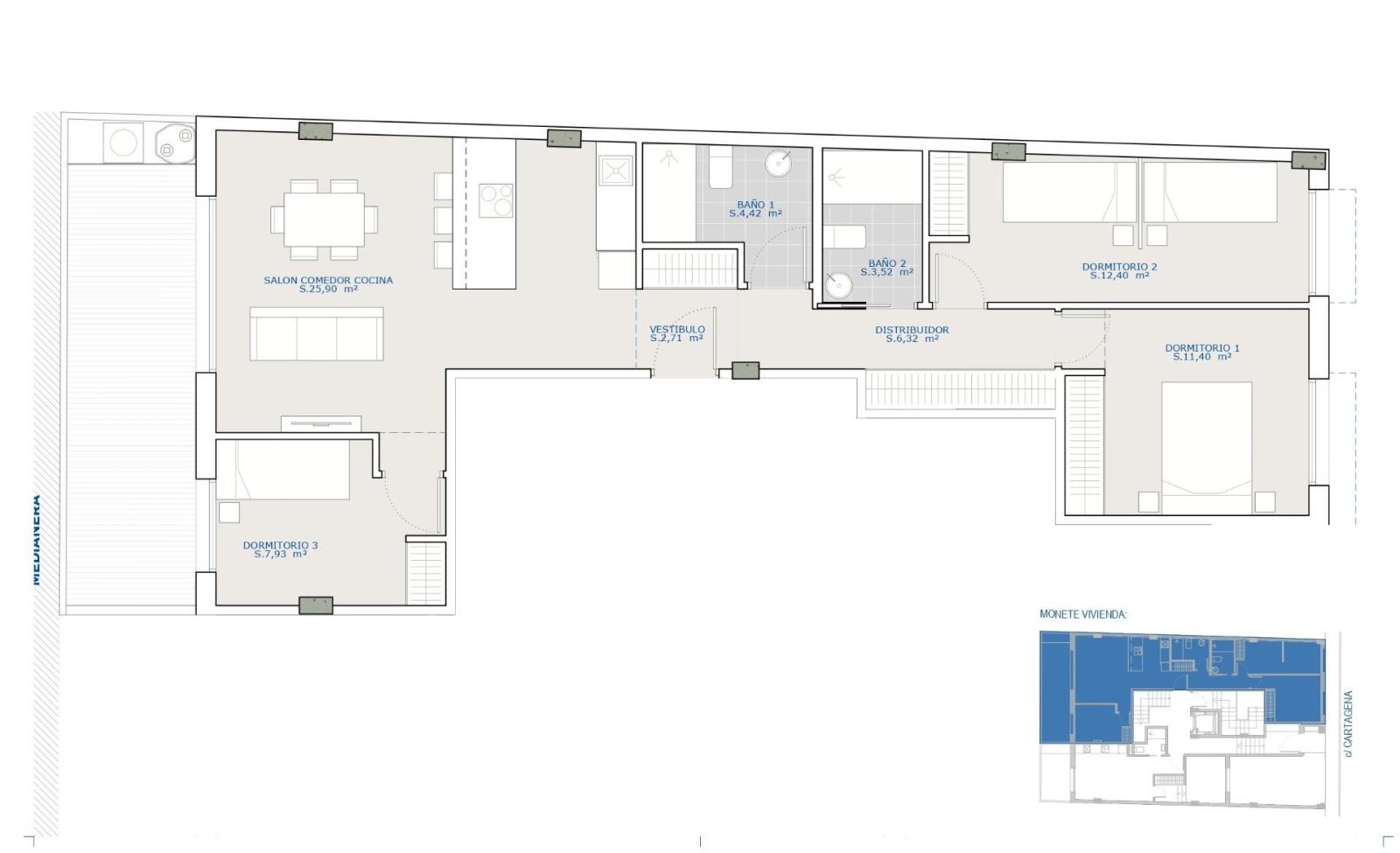 Apartamento en Venta en Mazarrón