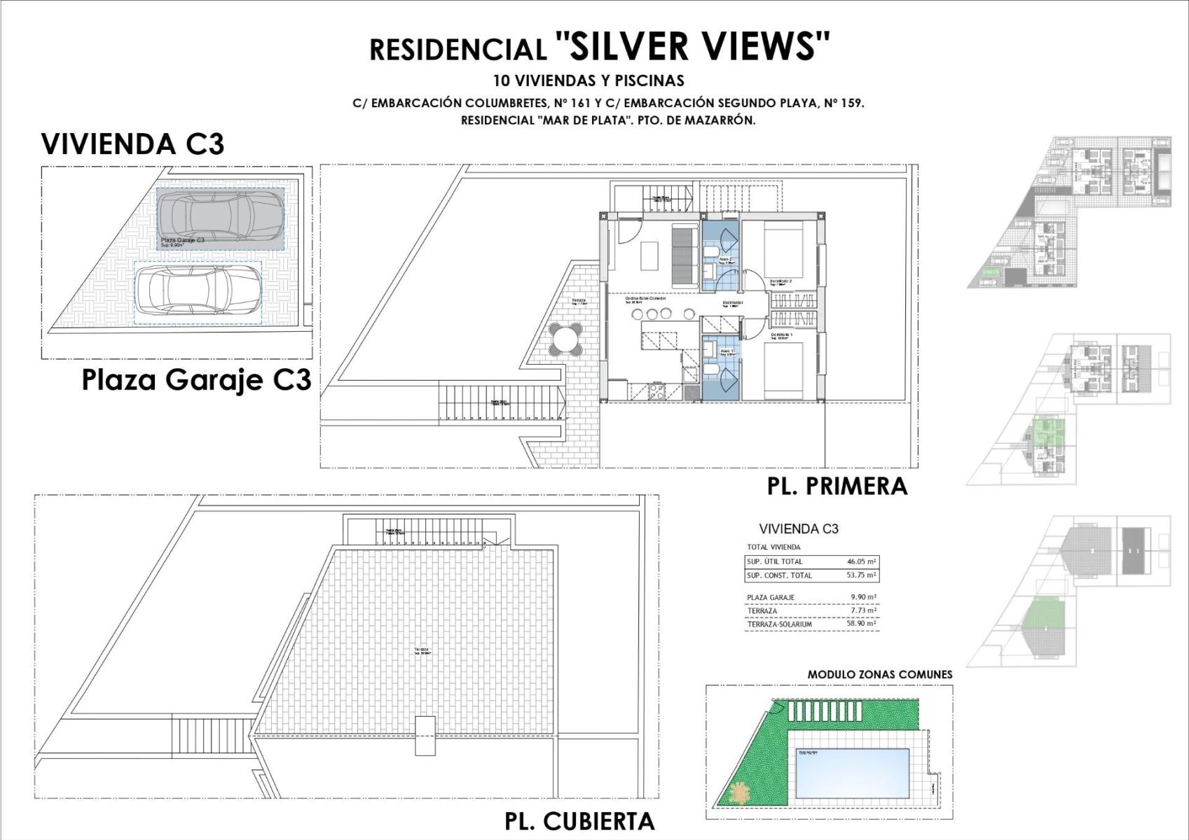 Penthouse for Sale in Mazarrón