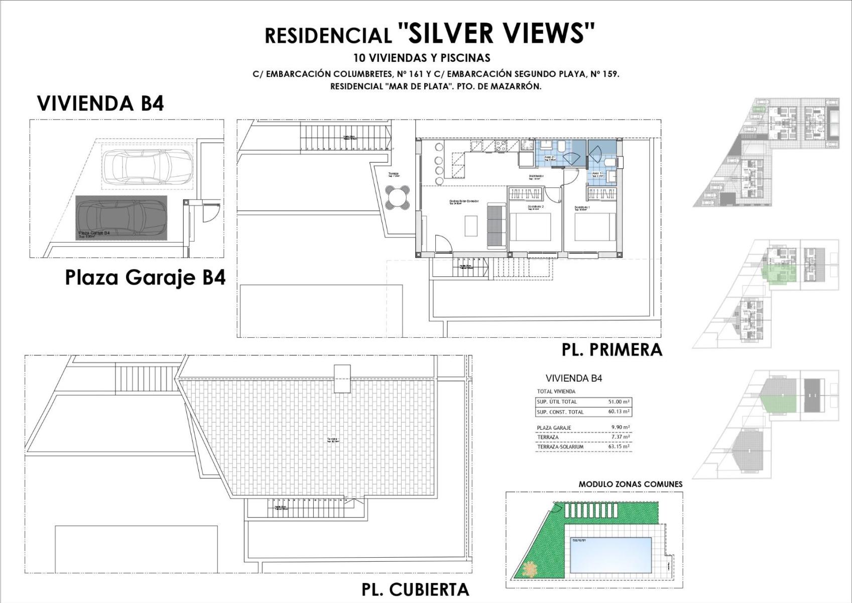 Penthouse for Sale in Mazarrón