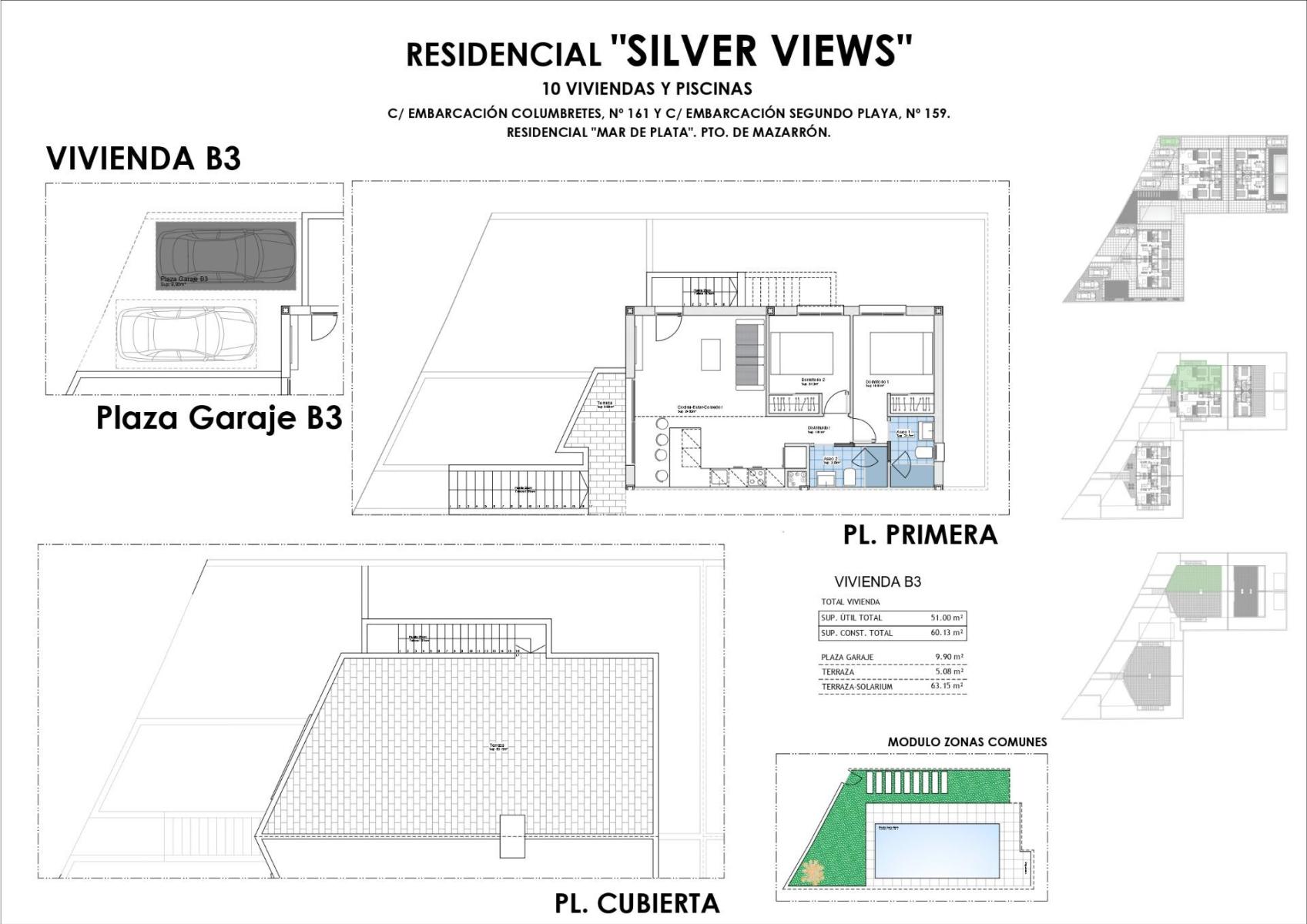 Penthouse for Sale in Mazarrón