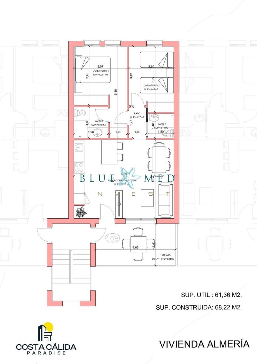Penthouse for Sale in Fuente Álamo de Murcia