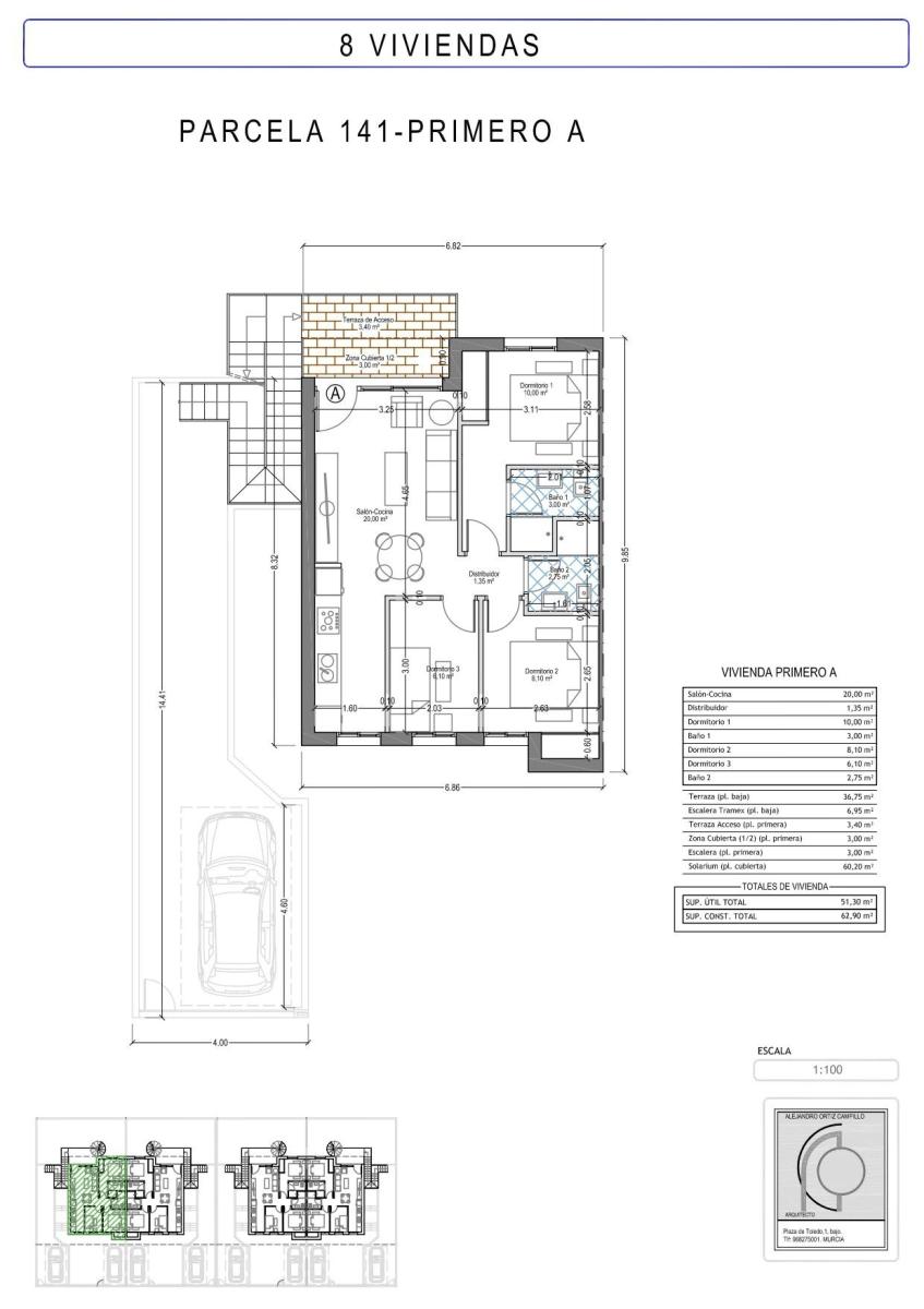 Penthouse for Sale in Mazarrón