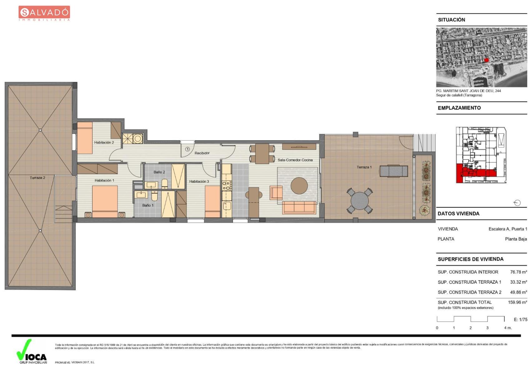Piso en Venta en Calafell