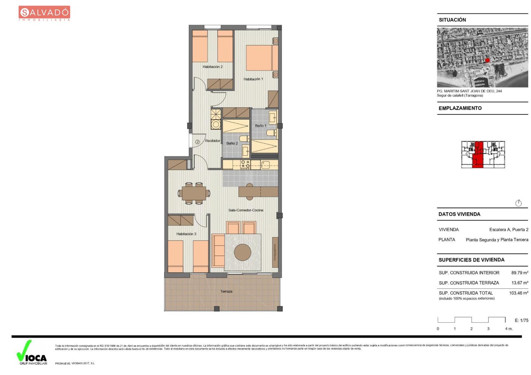 Flat for Sale in Calafell