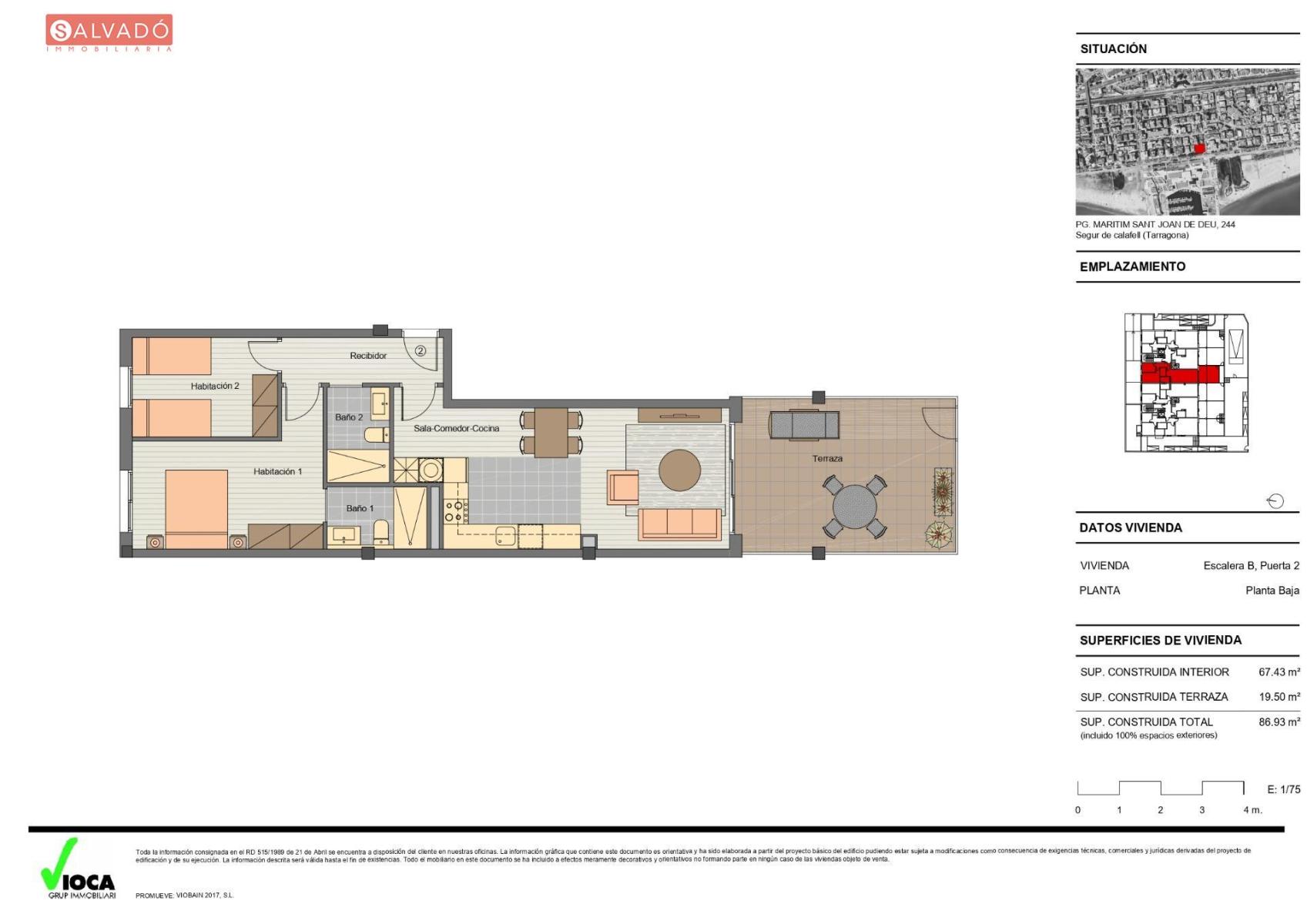Flat for Sale in Calafell