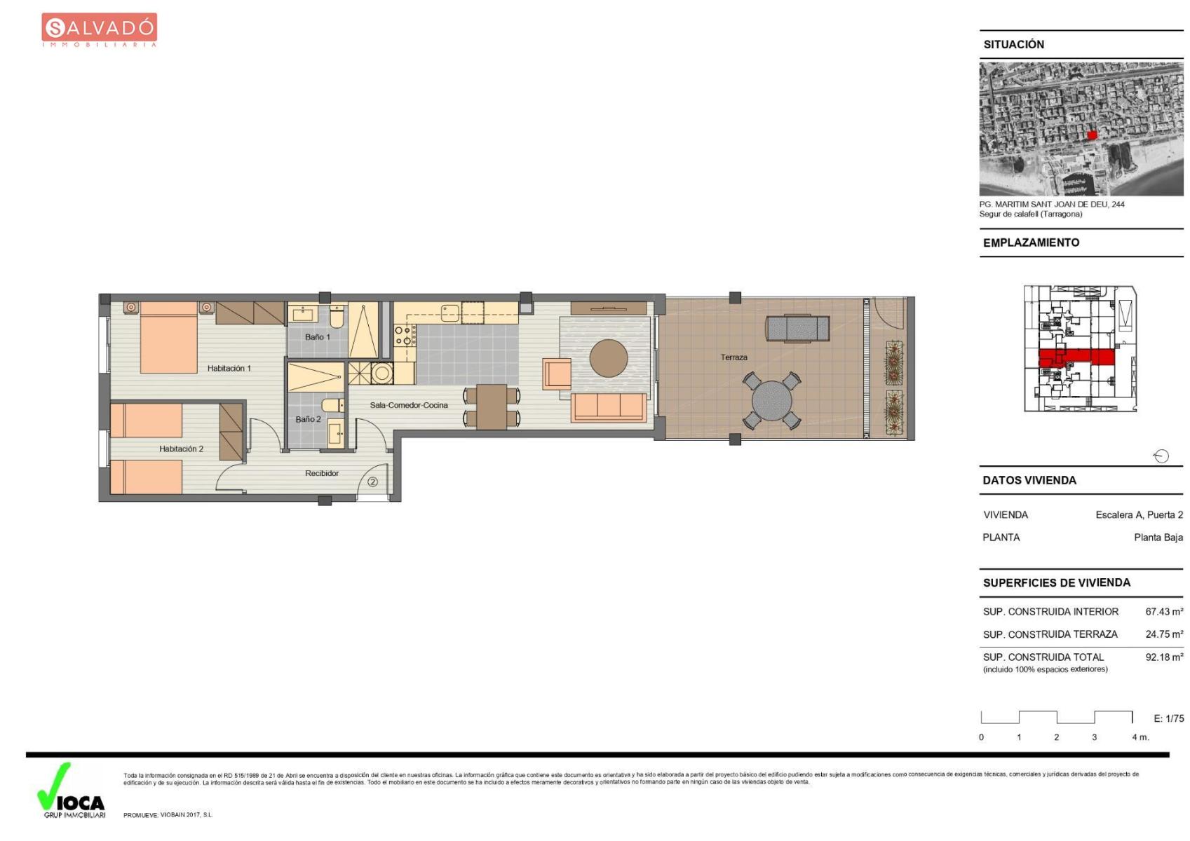 Piso en Venta en Calafell