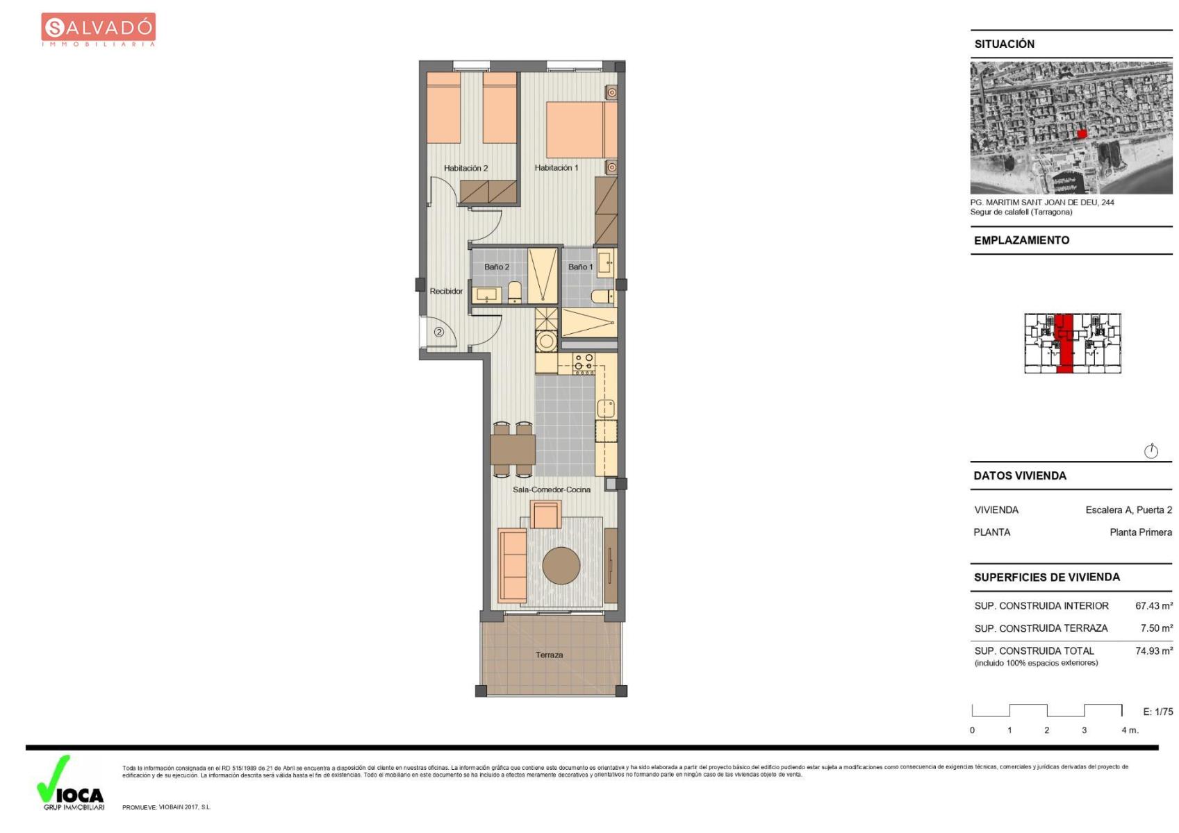 Piso en Venta en Calafell