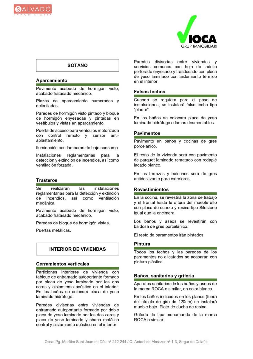 Piso en Venta en Calafell