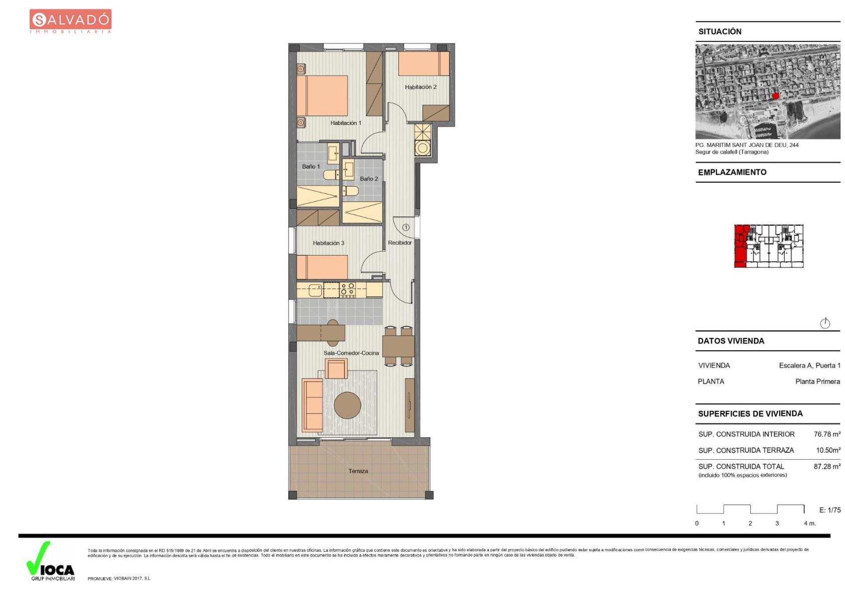 Flat for Sale in Calafell