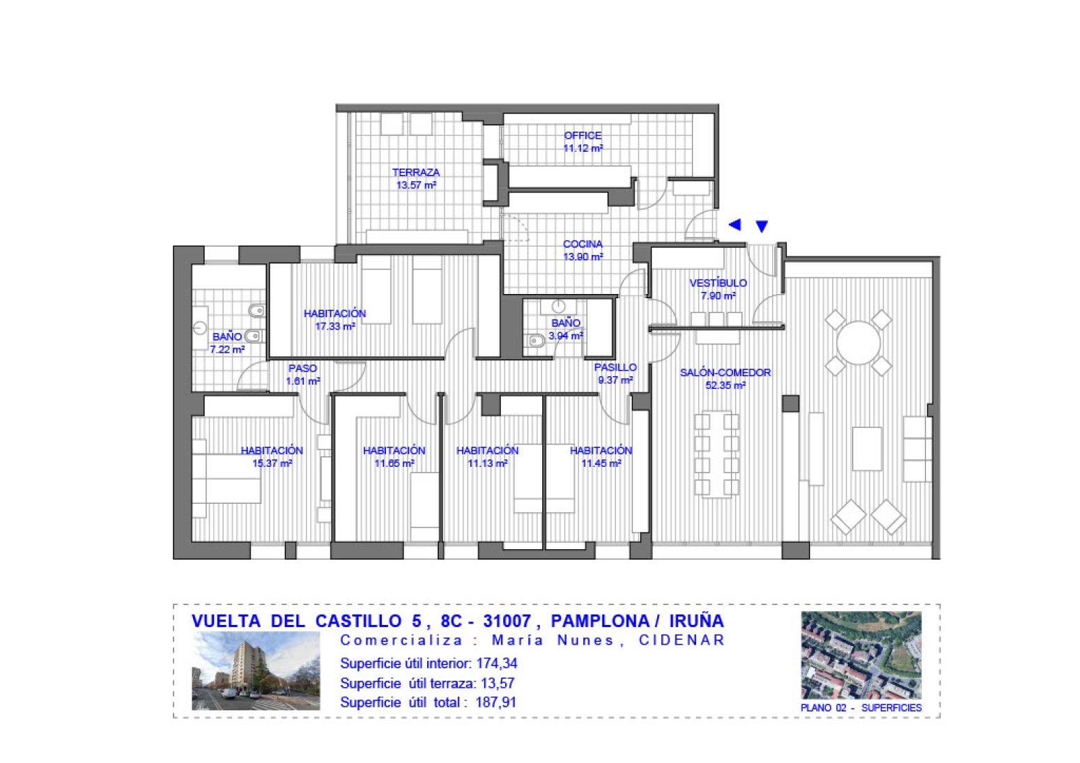 Piso en Venta en Pamplona