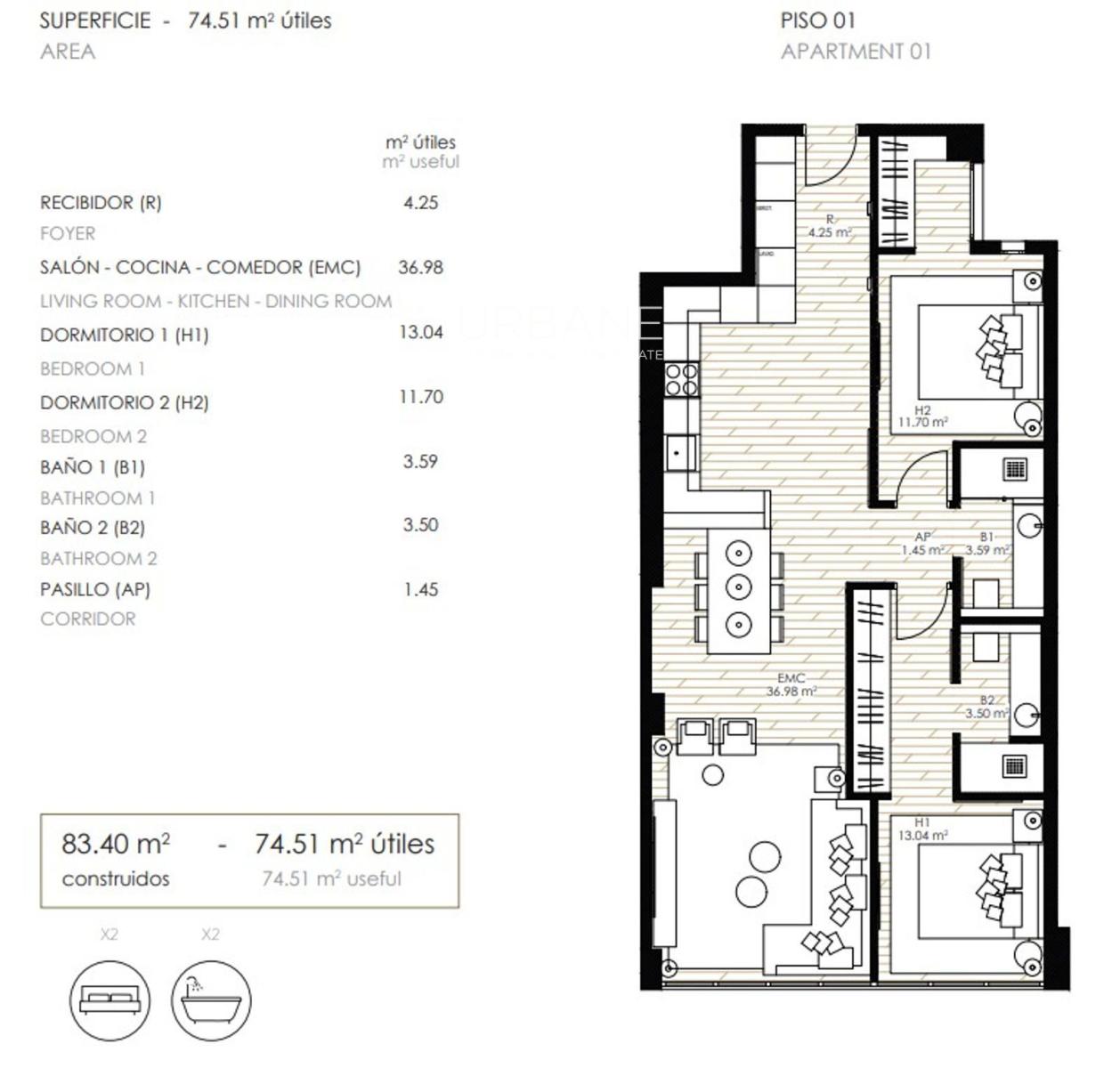 Flat for Sale in Barcelona