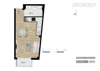 Studie til salg i El Molino - 361-13445P Studie til salg i El Molino - 361-13445P