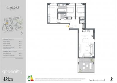 Apartment for sale in Calaburra - Chaparral, Mijas - GREENITY-P1-2E