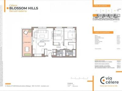 Appartement zum verkauf in Benalmádena Pueblo - BLOSSOM-P1-1D Appartement zum verkauf in Benalmádena Pueblo - BLOSSOM-P1-1D