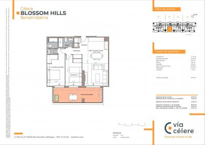 Appartement zum verkauf in Benalmádena Pueblo - BLOSSOM-P2-2B Appartement zum verkauf in Benalmádena Pueblo - BLOSSOM-P2-2B