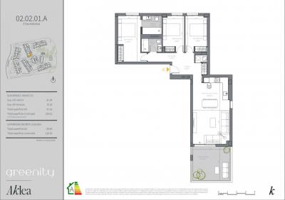 Apartment for sale in Calaburra - Chaparral, Mijas - GREENITY-P2-1A