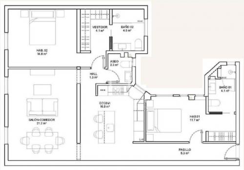 Apartment for sale in Madrid - MAD73785