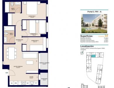 Apartment for sale in San Agustín - 00-65322