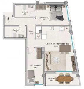 Апартаменты на продажу в Centro - NB-2p0041 Апартаменты на продажу в Centro - NB-2p0041