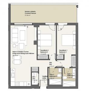 Apartment for sale in Torrox - AGP-01090-3-MiddleFloor