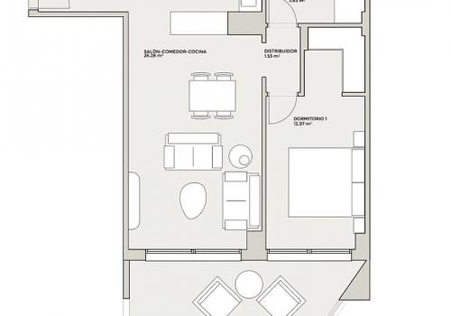 Apartamento en venta en Torremolinos - AGP-01091-1-MiddleFloor Apartamento en venta en Torremolinos - AGP-01091-1-MiddleFloor
