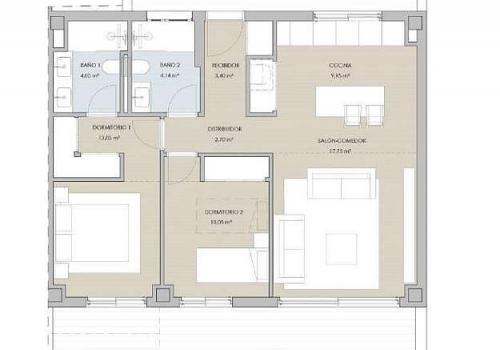 Apartamento en venta en Torremolinos - AGP-01058-2-GroundFloor Apartamento en venta en Torremolinos - AGP-01058-2-GroundFloor