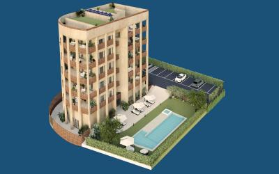 出售酒店式公寓比利亚霍约萨 - ALC-1153-3-MiddleFloor
