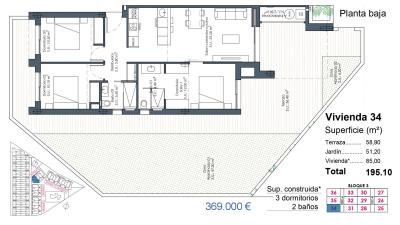 Appartement zum verkauf in Las Lomas del Rame-Bahía Bella - 0005MME710 Appartement zum verkauf in Las Lomas del Rame-Bahía Bella - 0005MME710
