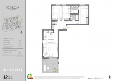 Apartamento en venta en Mijas Costa - GREENITY-P3-2A