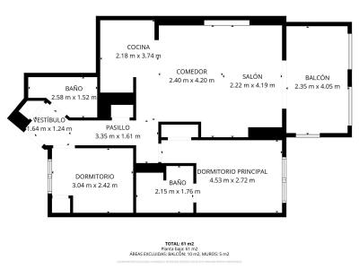 出售酒店式公寓Zona Los Frutales - 21056