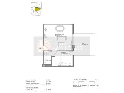 Квартира на продажу в Los Árboles - KA0429 Квартира на продажу в Los Árboles - KA0429