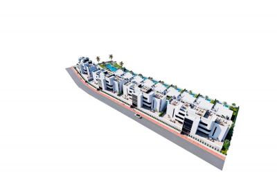 出售酒店式公寓Las Lomas del Rame-Bahía Bella, 洛斯阿尔卡萨雷斯 - BESTMED2-GF-3D