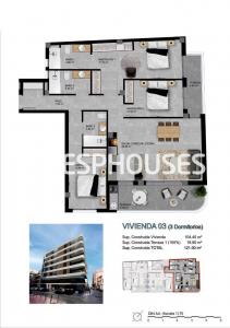 Квартира на продажу в Centro - SANT0039-1-3 Квартира на продажу в Centro - SANT0039-1-3