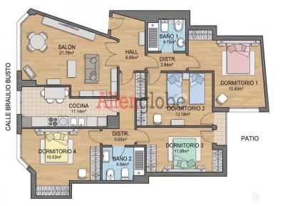 Flat for sale in Carreño - 14617