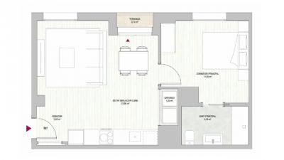 Flat for sale in Montjuic - 263032LP