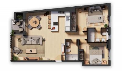 Appartement à vendre à Marqués de la Fontsanta - B1-1-B Appartement à vendre à Marqués de la Fontsanta - B1-1-B