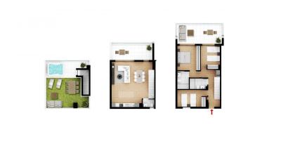Apartamento en venta en La Pedrera-Vessanes, Dénia - B5-BJ-58