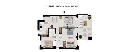 Апартаменты на продажу в Las Lagunas - B4-BJ-1 Апартаменты на продажу в Las Lagunas - B4-BJ-1