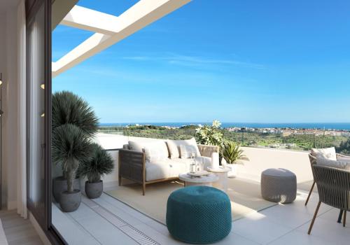 Apartment for sale in Calaburra - Chaparral, Mijas - GREENITY-P1-1E