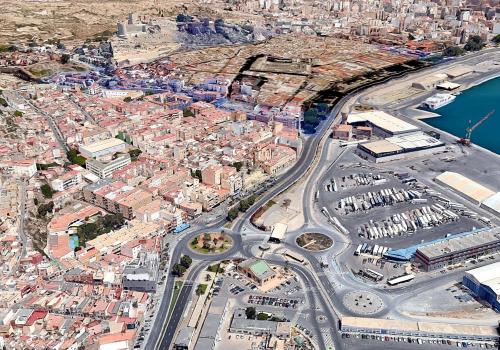 Buildings in Almería
